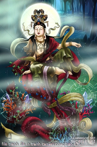 file tranh file in tranh canvas phat giao 136