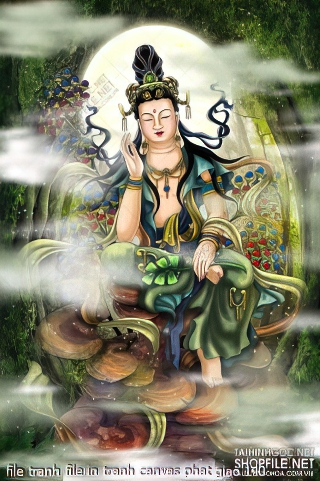 file tranh file in tranh canvas phat giao 140