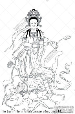 file tranh file in tranh canvas phat giao 142