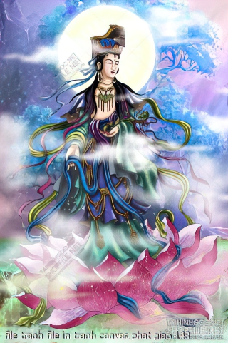 file tranh file in tranh canvas phat giao 148