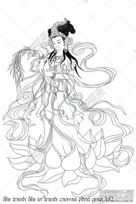 file tranh file in tranh canvas phat giao 162