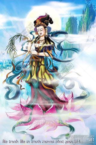 file tranh file in tranh canvas phat giao 164