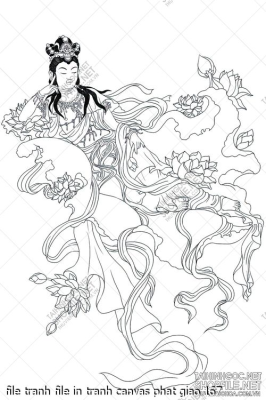 file tranh file in tranh canvas phat giao 167