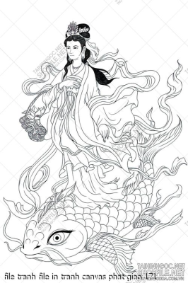 file tranh file in tranh canvas phat giao 171