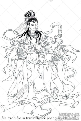 file tranh file in tranh canvas phat giao 181