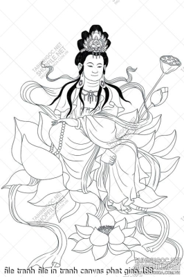file tranh file in tranh canvas phat giao 188