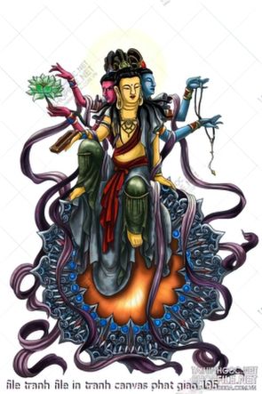 file tranh file in tranh canvas phat giao 195