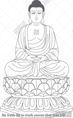 file tranh file in tranh canvas phat giao 200