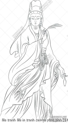 file tranh file in tranh canvas phat giao 214