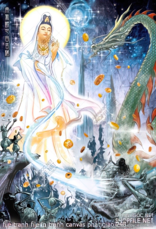 file tranh file in tranh canvas phat giao 248