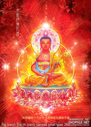 file tranh file in tranh canvas phat giao 262