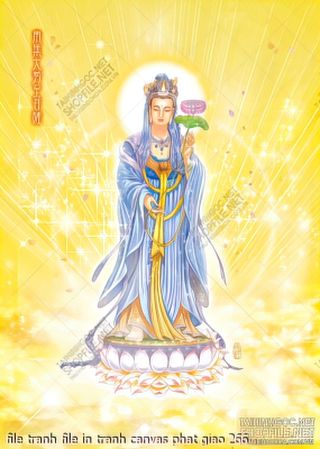 file tranh file in tranh canvas phat giao 266