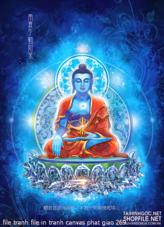 file tranh file in tranh canvas phat giao 269