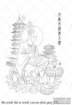 file tranh file in tranh canvas phat giao 275