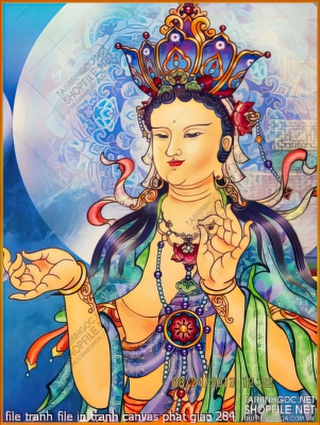 file tranh file in tranh canvas phat giao 284