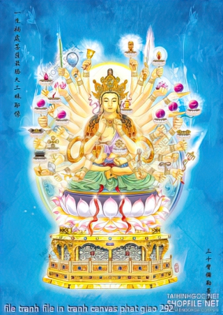 file tranh file in tranh canvas phat giao 292