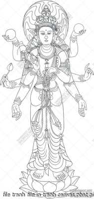 file tranh file in tranh canvas phat giao 300