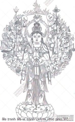 file tranh file in tranh canvas phat giao 302