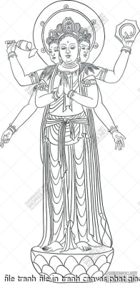 file tranh file in tranh canvas phat giao 307