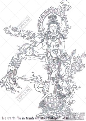 file tranh file in tranh canvas phat giao 308