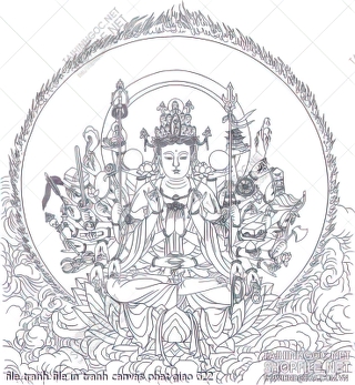 file tranh file in tranh canvas phat giao 322