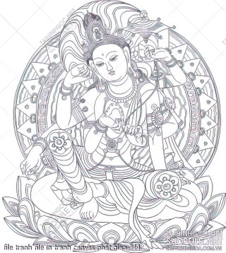 file tranh file in tranh canvas phat giao 344