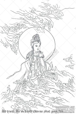 file tranh file in tranh canvas phat giao 366
