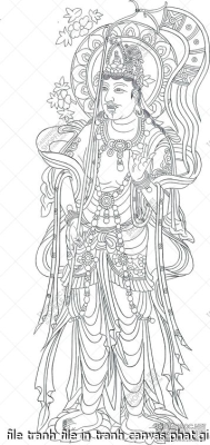 file tranh file in tranh canvas phat giao 368