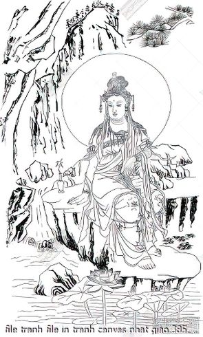 file tranh file in tranh canvas phat giao 385