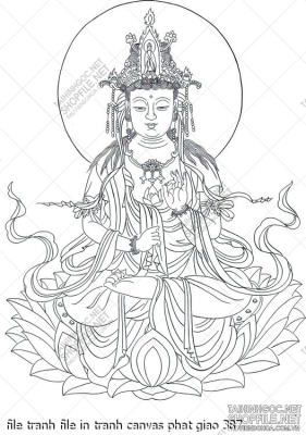 file tranh file in tranh canvas phat giao 387