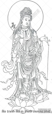 file tranh file in tranh canvas phat giao 391