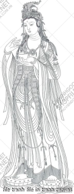 file tranh file in tranh canvas phat giao 410