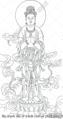 file tranh file in tranh canvas phat giao 413