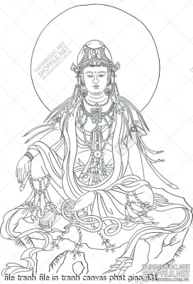 file tranh file in tranh canvas phat giao 431