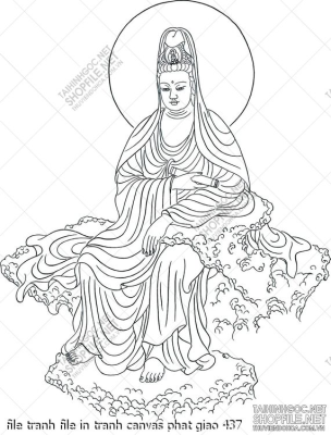 file tranh file in tranh canvas phat giao 437