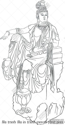 file tranh file in tranh canvas phat giao 438