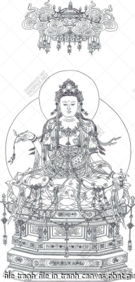 file tranh file in tranh canvas phat giao 445