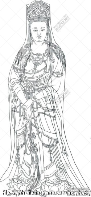 file tranh file in tranh canvas phat giao 446