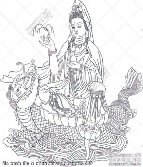 file tranh file in tranh canvas phat giao 449