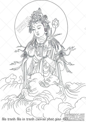 file tranh file in tranh canvas phat giao 453