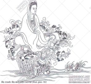 file tranh file in tranh canvas phat giao 462