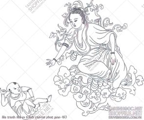 file tranh file in tranh canvas phat giao 463