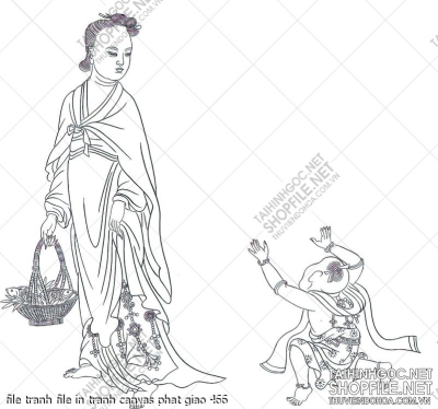 file tranh file in tranh canvas phat giao 466