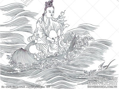 file tranh file in tranh canvas phat giao 485