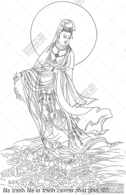 file tranh file in tranh canvas phat giao 489