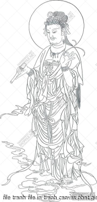 file tranh file in tranh canvas phat giao 501