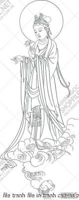 file tranh file in tranh canvas phat giao 502