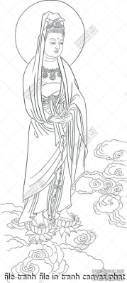 file tranh file in tranh canvas phat giao 506