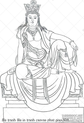 file tranh file in tranh canvas phat giao 509