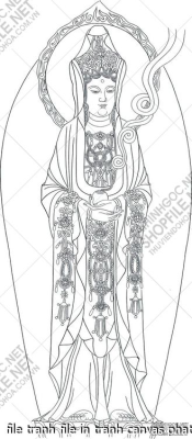 file tranh file in tranh canvas phat giao 510